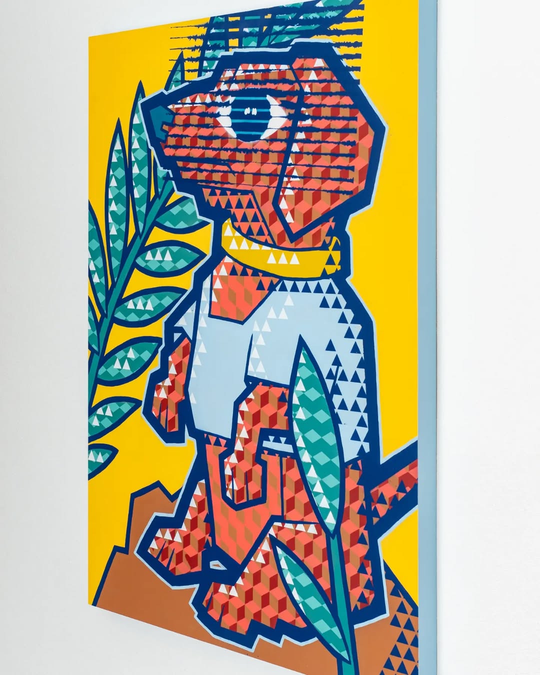 Colorful Dachshund Pop Art Canvas – Modern Wall Decor