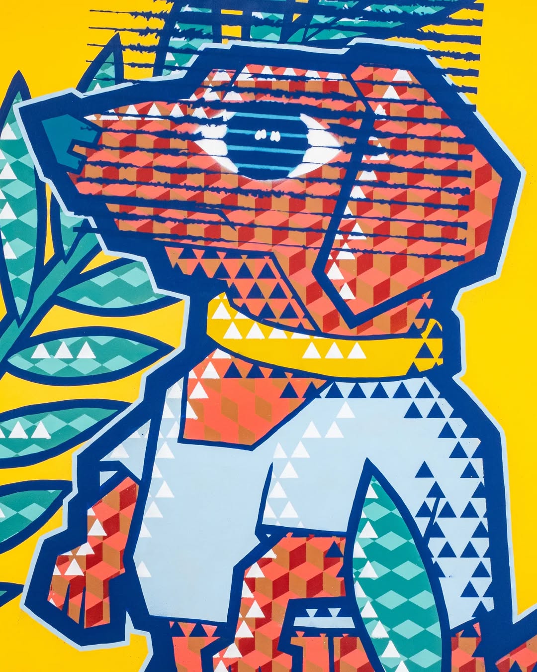 Colorful Dachshund Pop Art Canvas – Modern Wall Decor