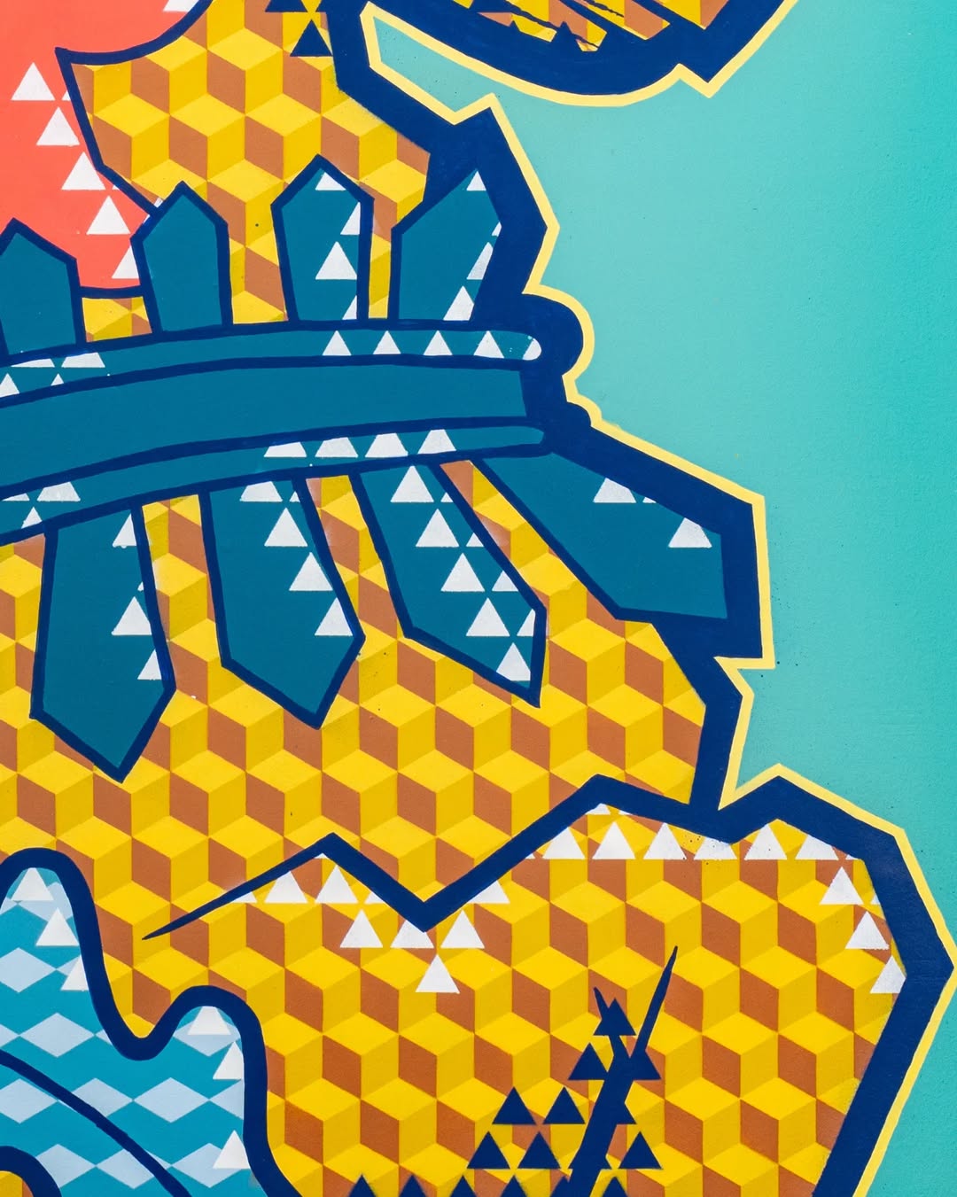 Pop Art Tiger Canvas Wall Art – Bold Modern Animal Decor