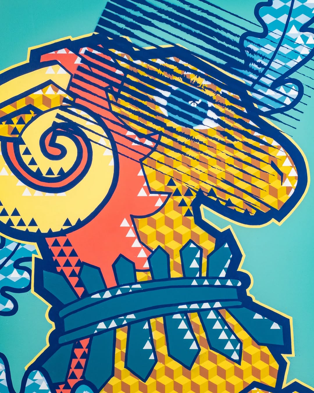 Pop Art Tiger Canvas Wall Art – Bold Modern Animal Decor