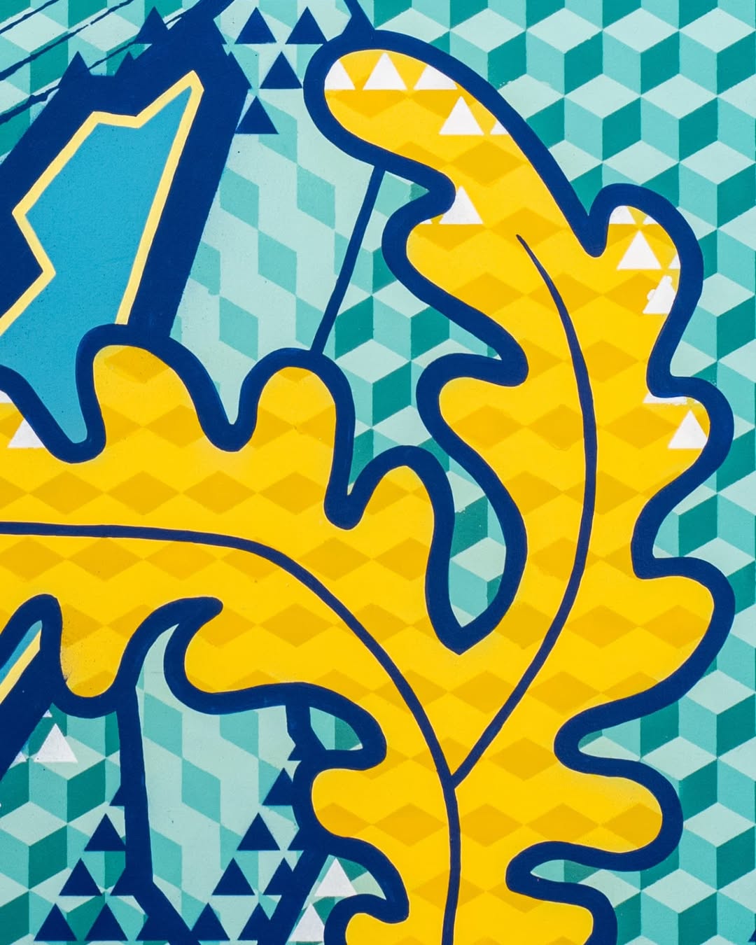 Vibrant Unicorn Pop Art Canvas – Bold Geometric Fantasy Wall Art