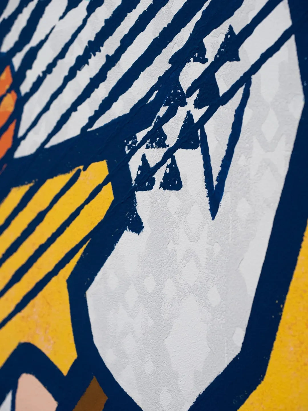 Vibrant Gecko & Crane Abstract Wall Art – Colorful Nature-Inspired Canvas